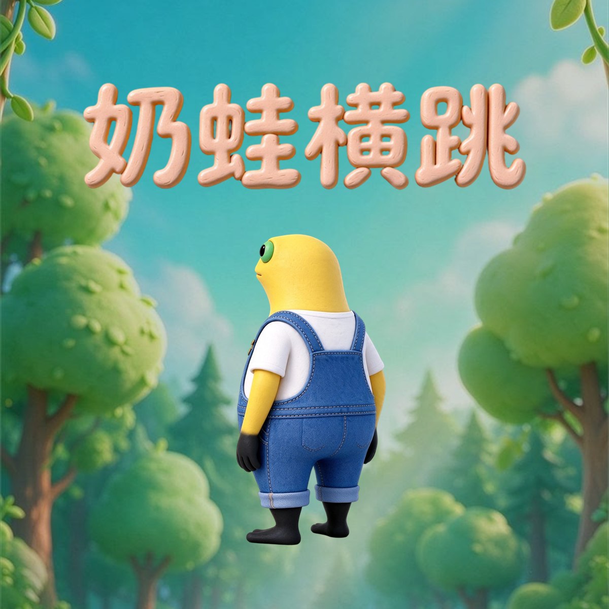奶蛙横跳游戏封面